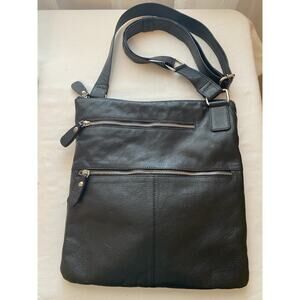 Marco Avane Soft Leather Shoulder Bag Conceal Carry Pocket Purse Crossbody